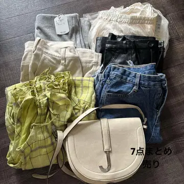 스커트, 팬츠, 백 7점 묶음 판매