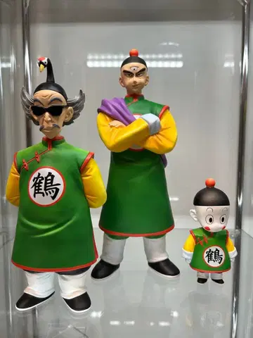 드래곤볼 얼라이즈 학선인&천진반 한정판 특전 포함 교자 피규어