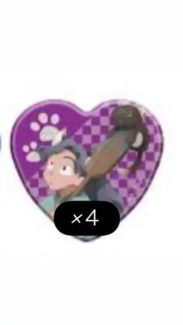 닌타마 란타로 아야베 키하치로 하트 캔뱃지 난자타운