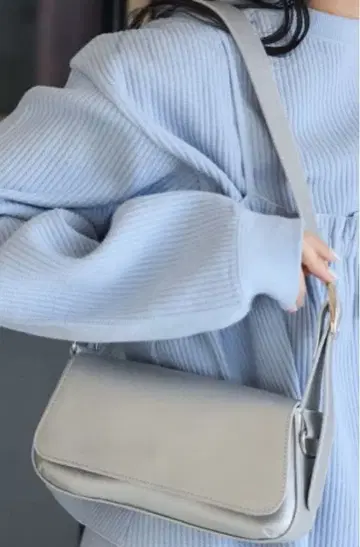 여성용 숄더백 실버 숄더 사선 가케