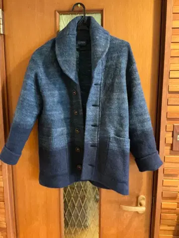 45R 치토세 융모 니트의 908 더플 올