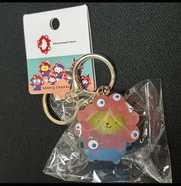 먀쿠먀쿠 산리오 클리어 컬러 폼폼푸딩 오사카 간사이 만박 키링