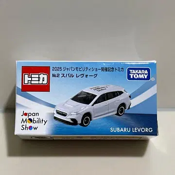 2025 재팬 모빌리티쇼 한정판 토미카 No.2 스바루 레보그