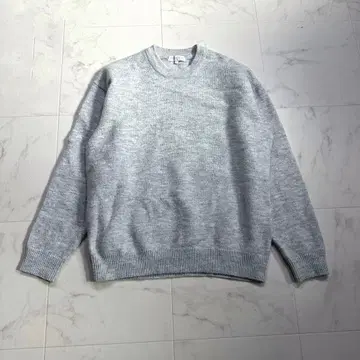 아디인자라이프 [세탁 가능] 크루넥 스웨터 그레이 L