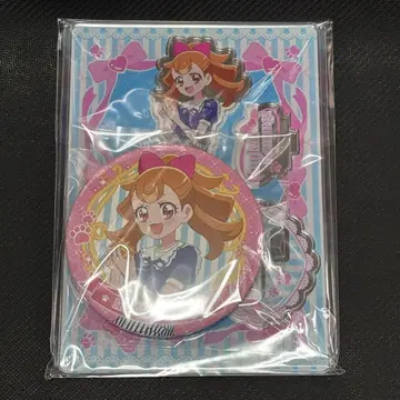 원더풀 프리큐어! 로손 한정판 캔뱃지 아크릴 스탠드 이누카이 코무기
