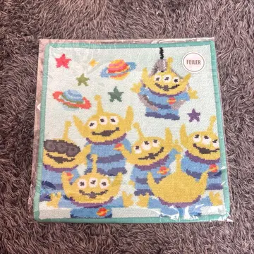 FEILER 토이스토리 손수건 타월 에이리언 미개봉 새상품