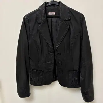 MAX&Co. 블랙 가죽 자켓