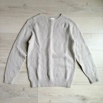 모리스앤선즈 울 100% 크루넥 니트 스코틀랜드제 S