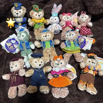 더피 프렌즈 인형 배지 디즈니 크리스마스