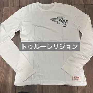 트루 릴리전 롱T XL 화이트