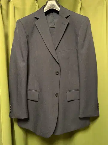 미사용 새상품 다크 그레이 수트 상하의 세트