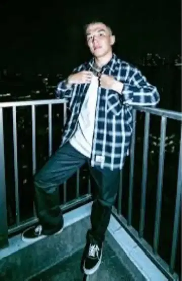 기간 한정 가격 KHI 하라카와 쿄헤이 셔츠 체크 무늬