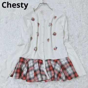 체스티 긴팔 가디건 볼레로 겉옷 비쥬 성숙 큐트 럭셔리 F