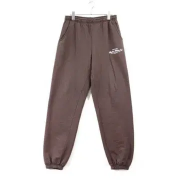 SPORTY&RICH 브라운 스웨트 팬츠