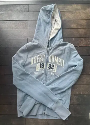 레어 Abercrombie & Fitch 집업 후드티