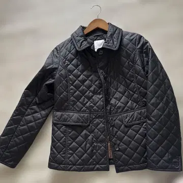 블랙 퀼팅 자켓 사이즈 38