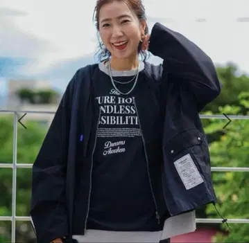 니코앤드 niko and - 미사요 리메이크 자켓 블랙 중고