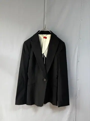 데프레 투모로우랜드 울 혼방 오버 사이즈 자켓 블랙