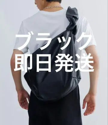 sinss 합성 가죽 숄더 백 블랙 인조 가죽