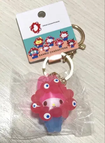 산리오 미야쿠미야쿠 키링 마이멜로디 클리어 오사카 간사이 만박