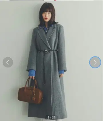 스나이델 벨티드 레이디 코트