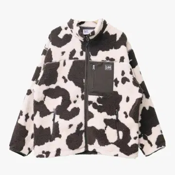 Lee 보아 아우터 자켓 XL 브라운 카우