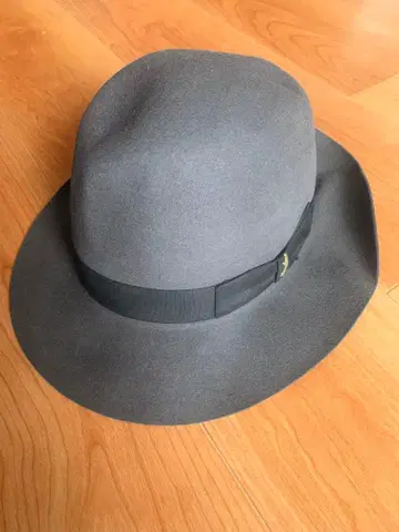 Borsalino 볼사리노 그레이 사이즈 62 울 햇 긴자 토라야