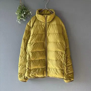 셀렉 다운 [M] 다운 55% 어른의 피스타치오 컬러 남성용 다운 자켓