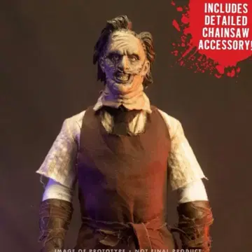 텍사스 체인소 1/6 스케일 피규어 레더페이스