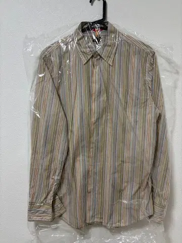 새상품급 폴스미스 멀티 스트라이프 긴팔 셔츠