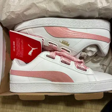 Puma 화이트/핑크 스니커즈