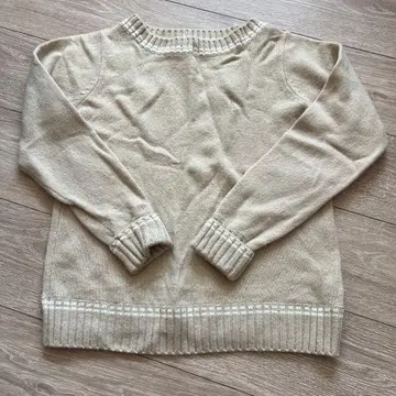 [ f164 ] EASTBOY 베이지 긴팔 니트