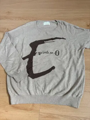 iroquois 니트 에피소드 넘버 0 사이즈 3