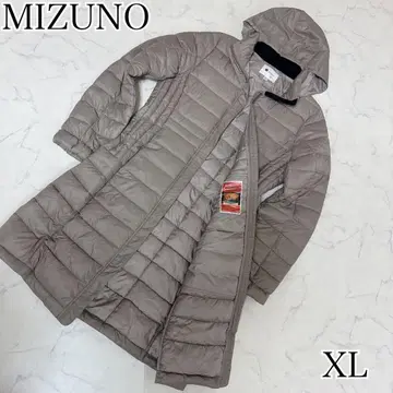 새상품급 MIZUNO 블레스서모 다운 코트 워셔블 그레이지 XL