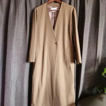 BEAUTY&YOUTH 베이지 롱 코트