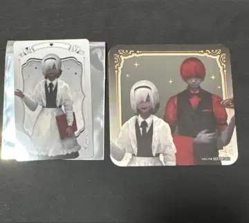 문자 깨짐 카페 카드 혜택 코스터 주인공 레인코트 빨간 우산 남자