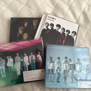 SixTONES CD 4장 묶음 판매