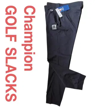 새상품 Champion 골프 슬랙스 네이비