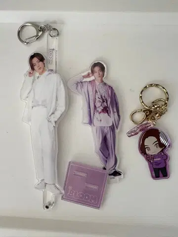 NOA 아크릴 스탠드 아크릴 키링 3종 세트