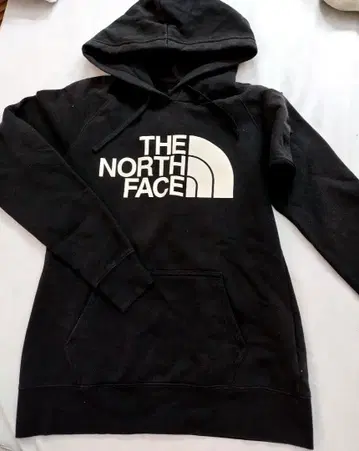 THE NORTH FACE 후드 부착 후드티 다크 그레이