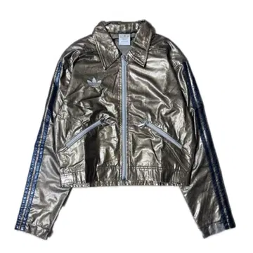 adidas metallic jacket