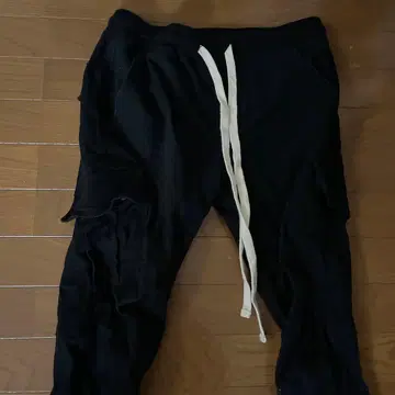 mnml 블랙 카고 팬츠 M 사이즈