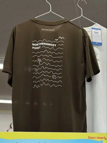 mont-bell 지역T셔츠 와카나이