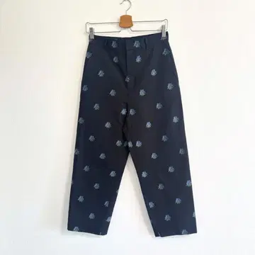 [ 새상품급 ] LOEFF 아자미 자카드 크롭 팬츠 로에프