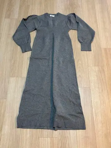 어반 리서치 SONNYLABEL 그레이 니트 롱 원피스