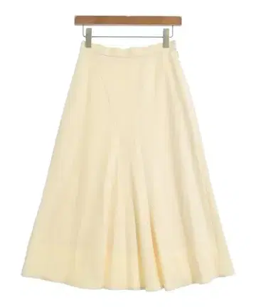 르 쿠르 블랑 롱 맥시 길이 스커트 여성용