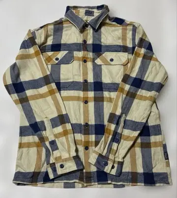 파타고니아 피오르 플란넬 셔츠 체크 무늬 오가닉 코튼