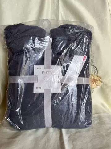 UNIQLO 유니클로 퍼리 플리스 세트 파자마 XL