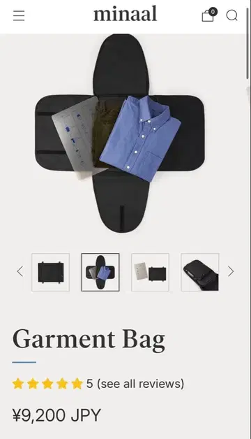 Minaal 액세서리 셔츠 프로텍터 케이스 외