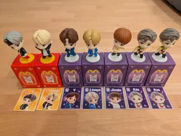 BTS 마스코트 피규어 7개 세트